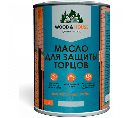 Заказать МАСЛО ДЛЯ ЗАЩИТЫ ТОРЦОВ WOOD & HOUSE в Нижнем Тагиле, Свердловская область