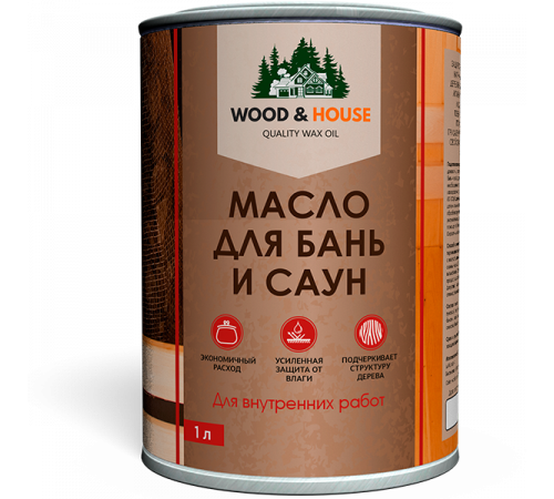 Приобрести МАСЛО ДЛЯ БАНЬ И САУН WOOD & HOUSE в Нижнем Тагиле, Свердловская область